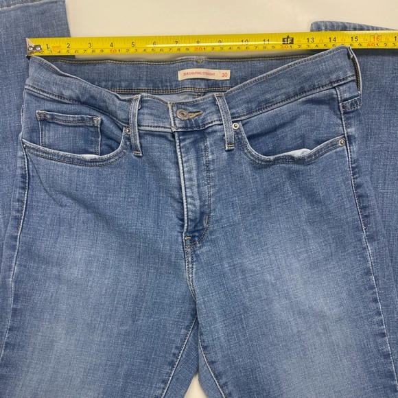 Abercrombie & Fitch The Mom High Rise Jeans - Blue Size 28 - Picture 4 of 11